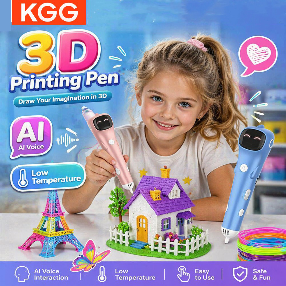 3D Printing Xyz - Kids DIY Graffiti Drawing Pen 3D