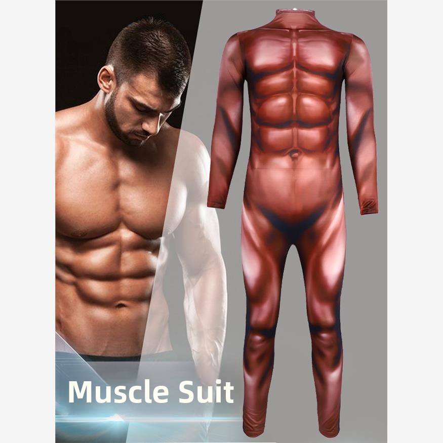 3D Printing Material - Halloween Super Giant Costume Muscle Suit