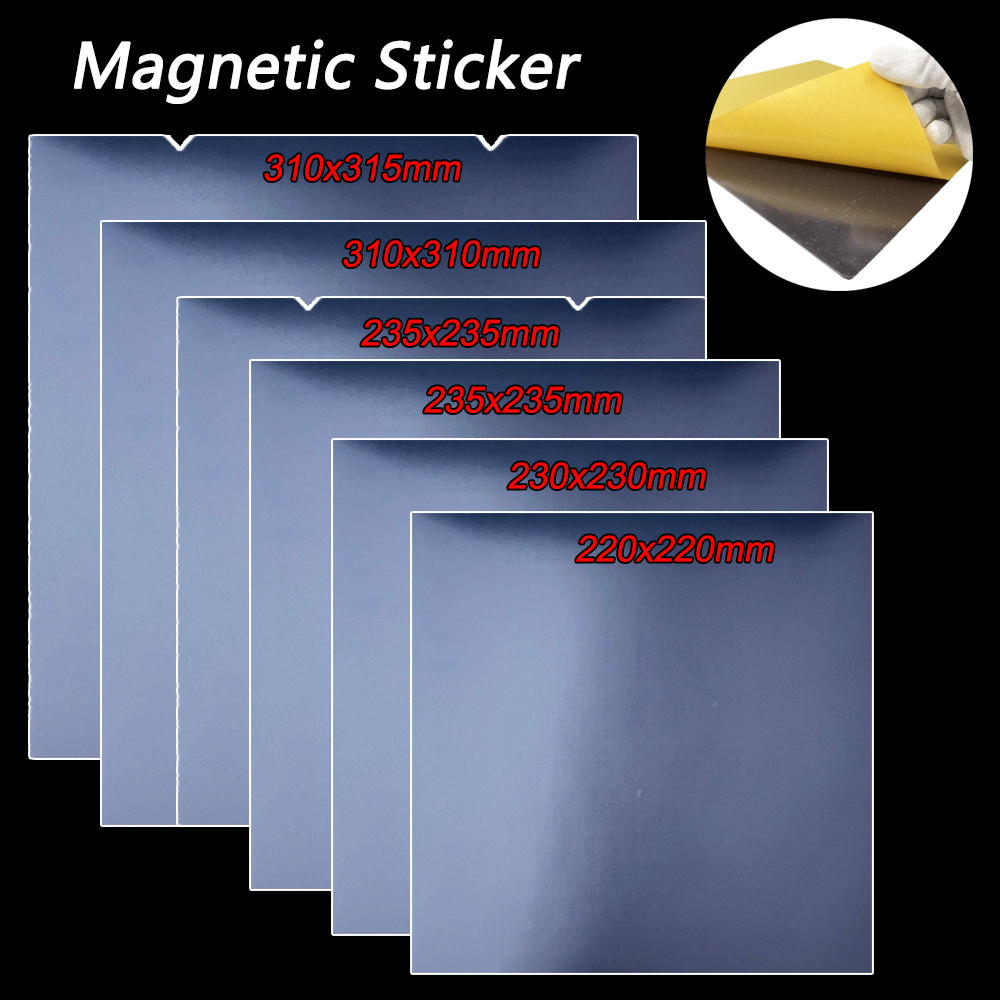 3D Printing Guide - Magnetic Base Sticker For 3D Printer