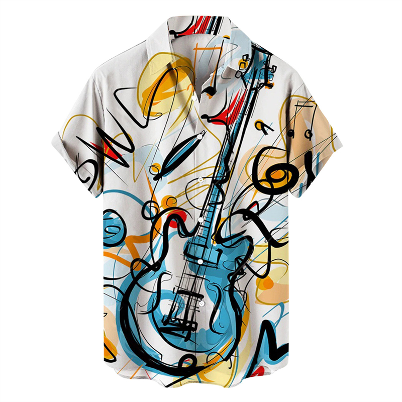 Shirts For Men Music Guitar Pr - 3D Printing Guitar review and price