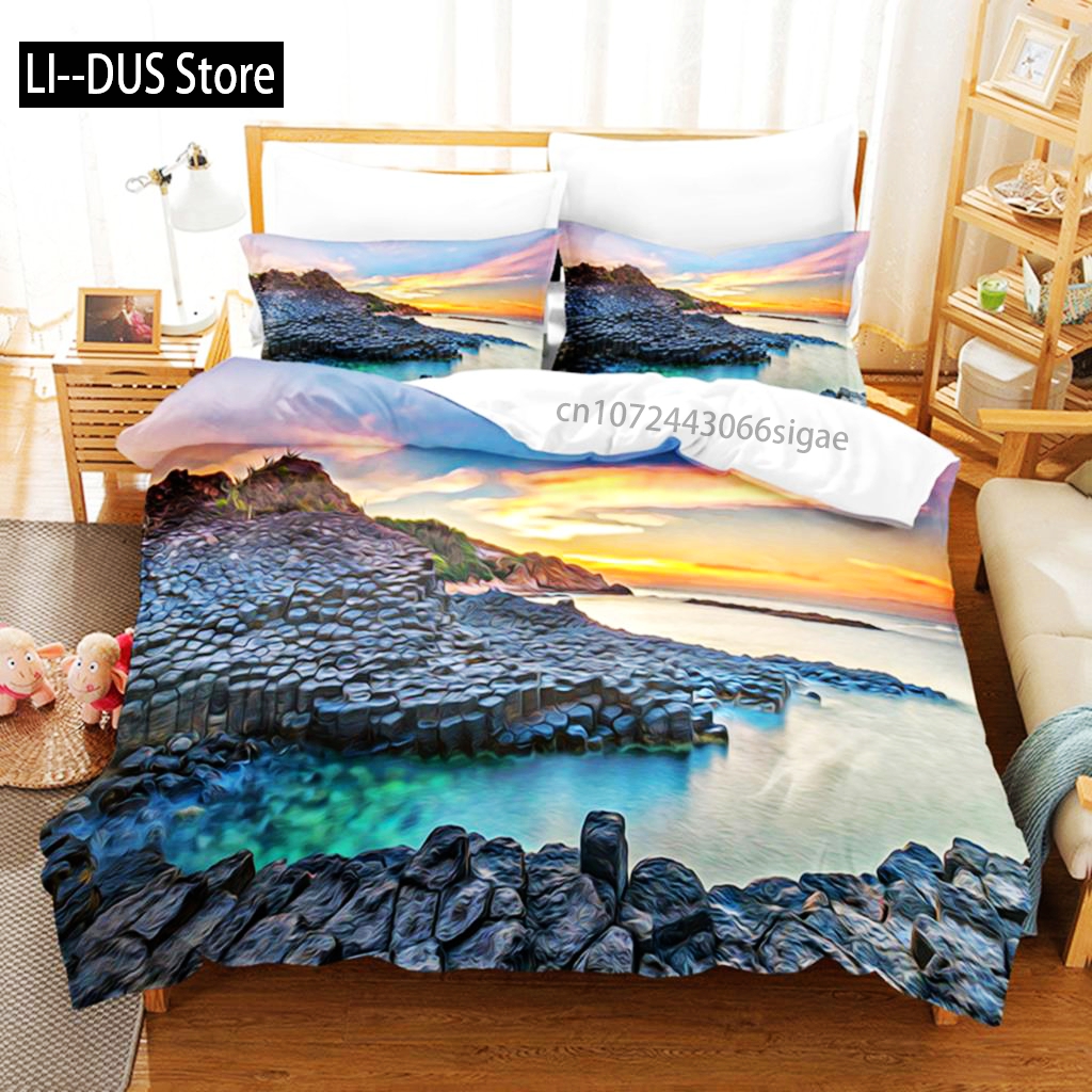 Landscape Painting Bedding Set - 3D Printing House review and price