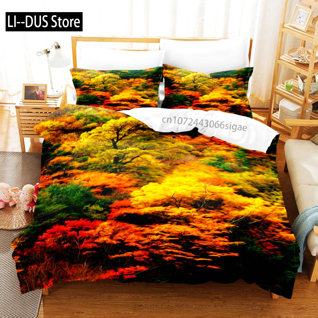 Landscape Painting Bedding Set - 3D Printing House review and price