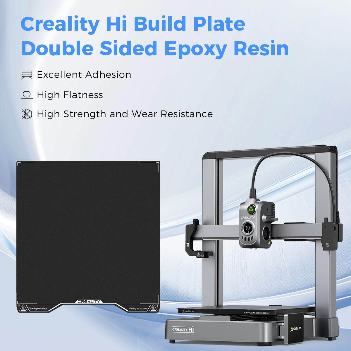 Creality Hi Epoxy Resin Build  - 3D Printing Xyz review and price