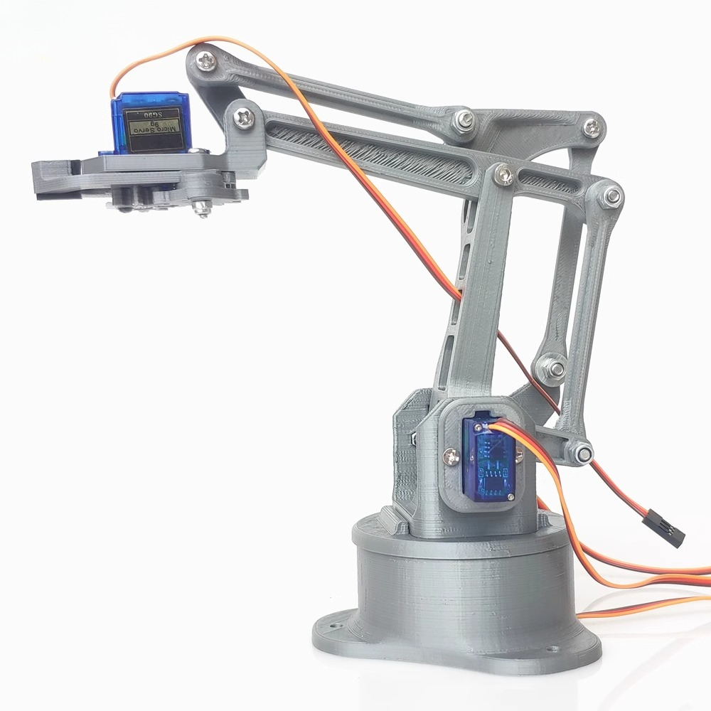 3D printing EZ silver four-deg - 3D Printing Robot Arm review and price