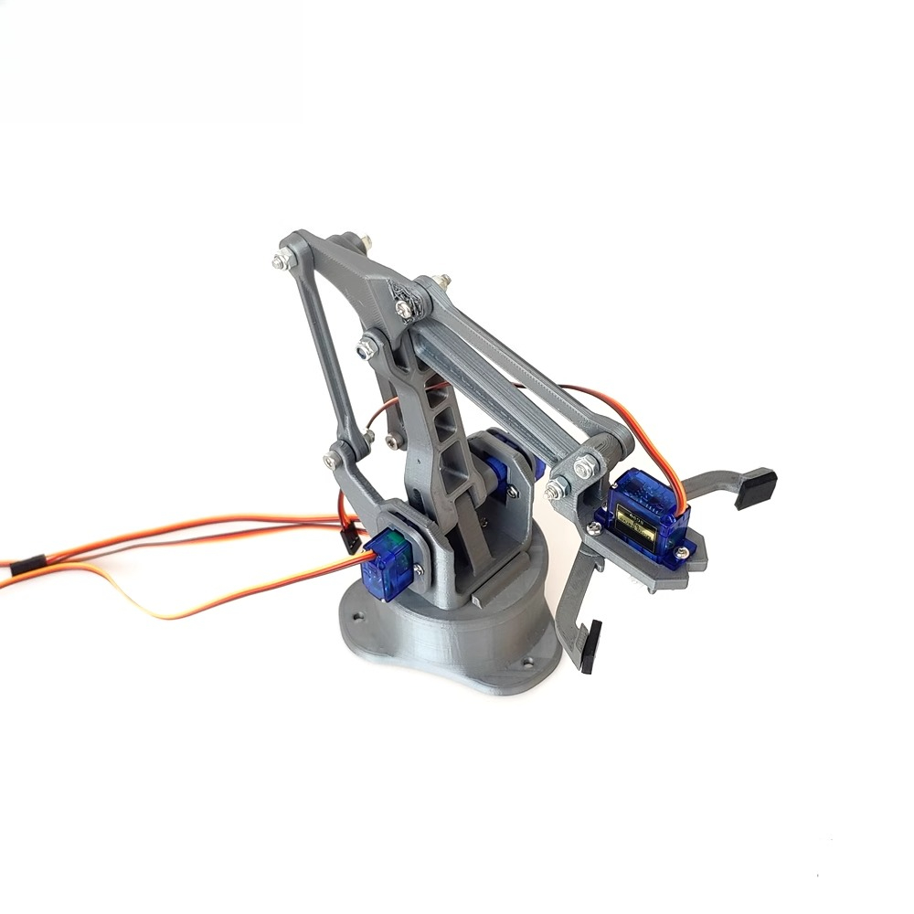 3D printing EZ silver four-deg - 3D Printing Robot Arm review and price