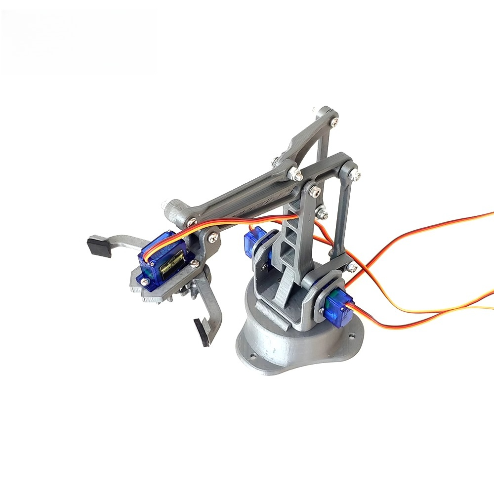 3D printing EZ silver four-deg - 3D Printing Robot Arm review and price