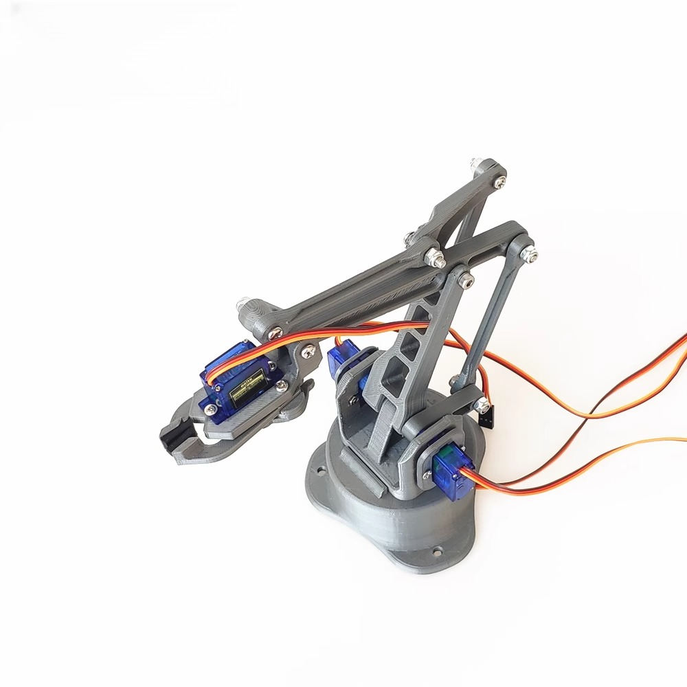 3D printing EZ silver four-deg - 3D Printing Robot Arm review and price
