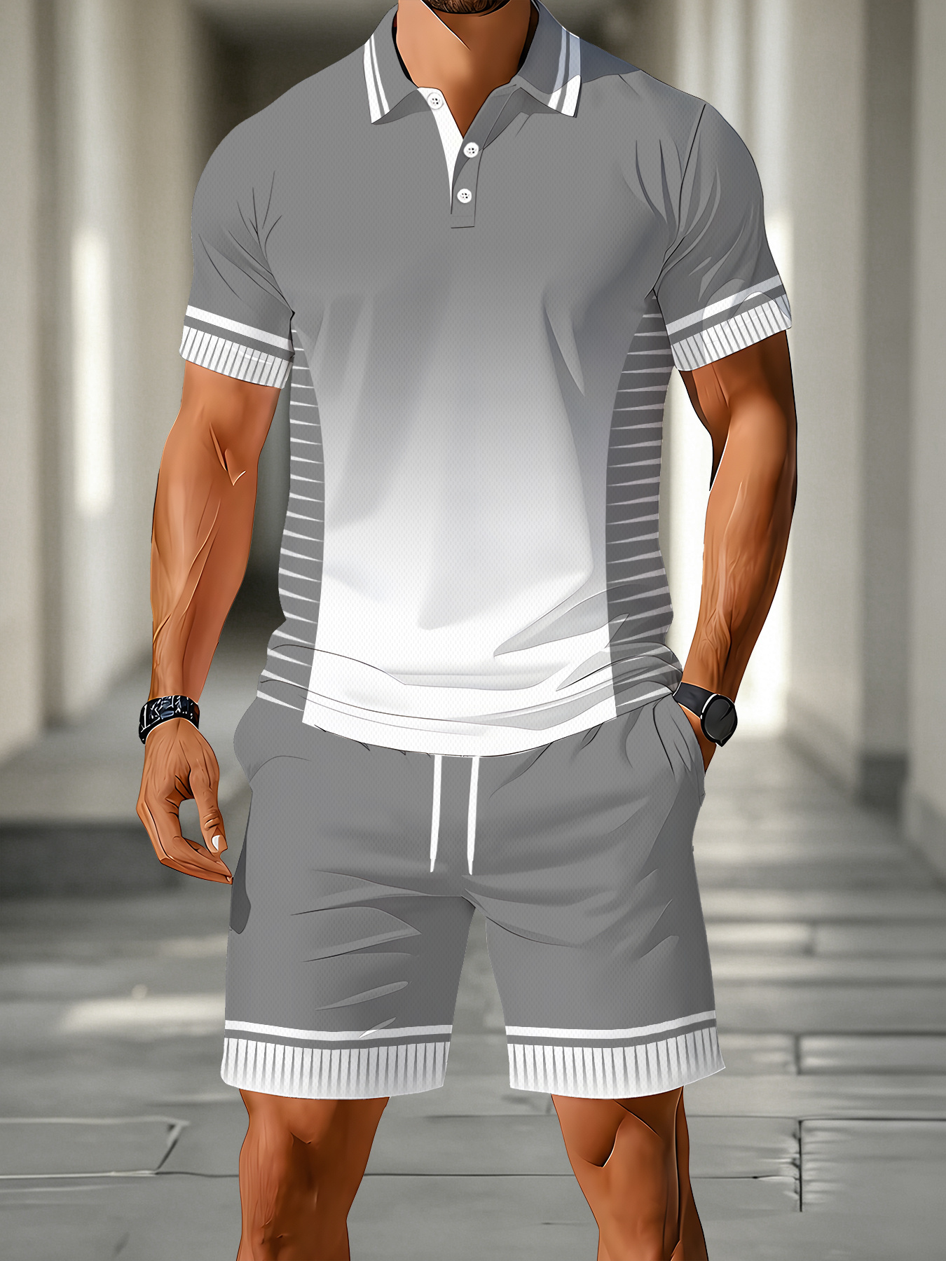 2026 Summer Men's Polo Shirt S - 3D Printing Design review and price