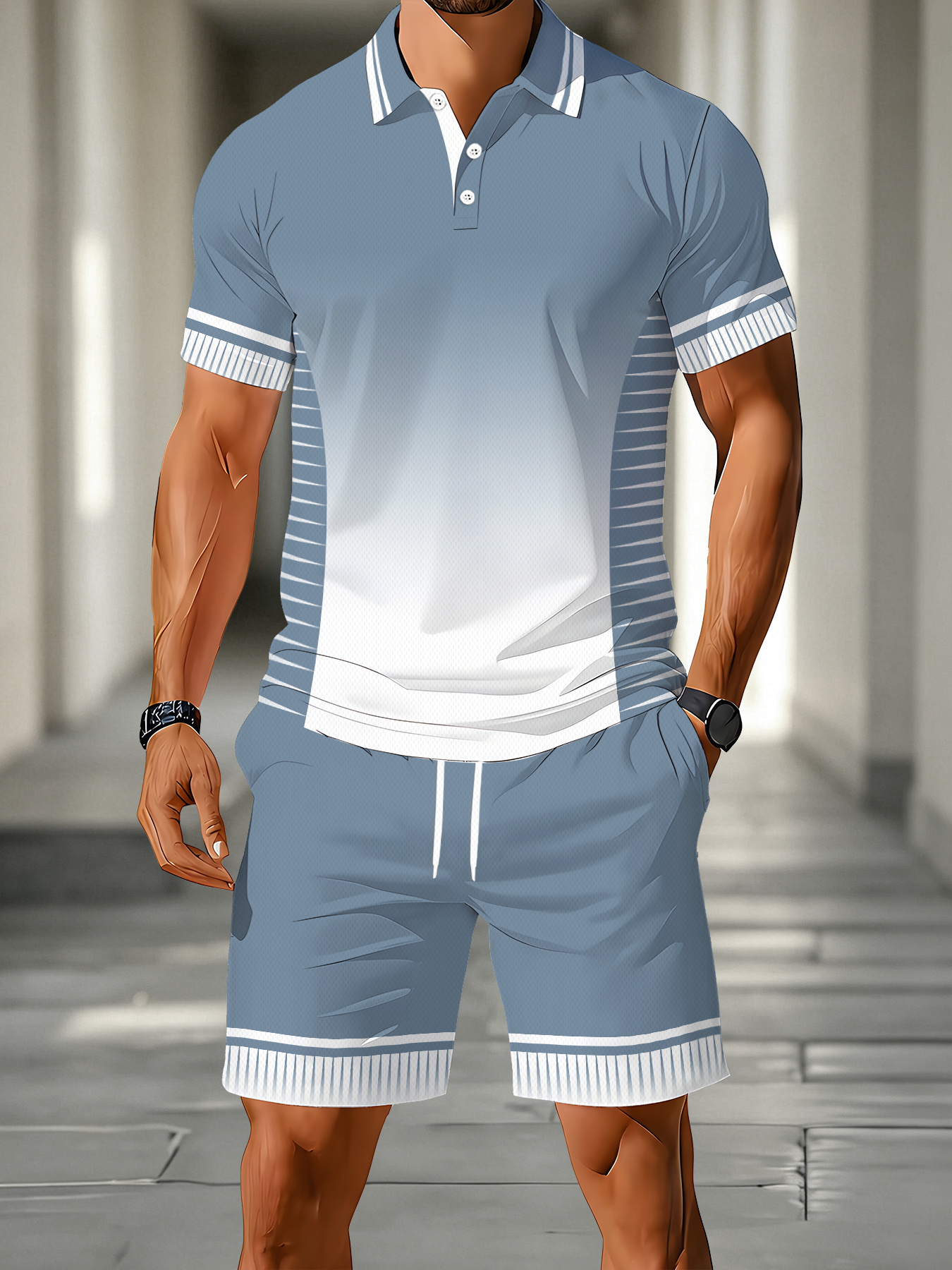 2026 Summer Men's Polo Shirt S - 3D Printing Design review and price