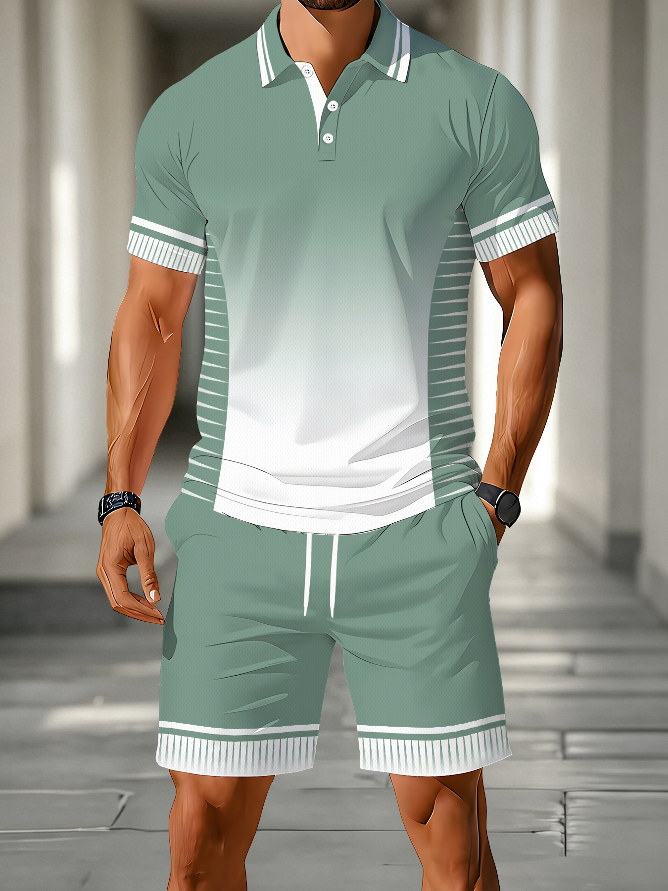 2026 Summer Men's Polo Shirt S - 3D Printing Design review and price