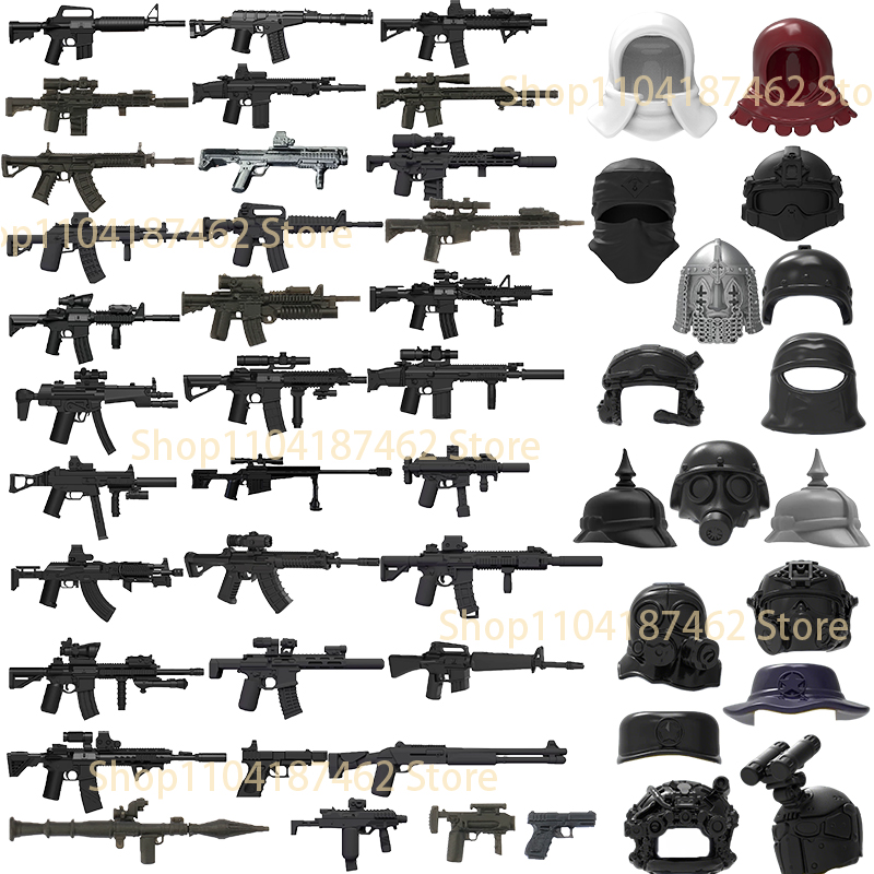 Military Soldiers Figure Equip - 3D Printing Lego Bricks review and price