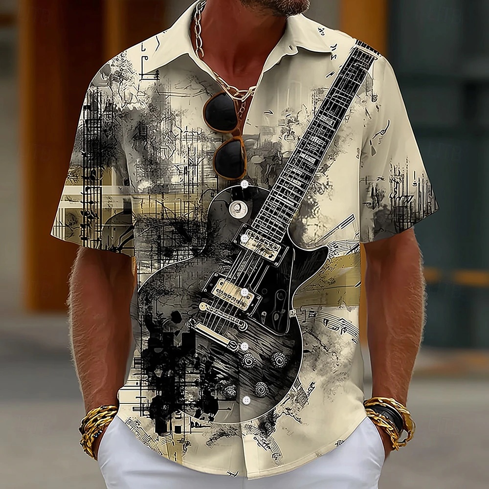 Retro rock guitar 3D printed m - 3D Printing Guitar review and price