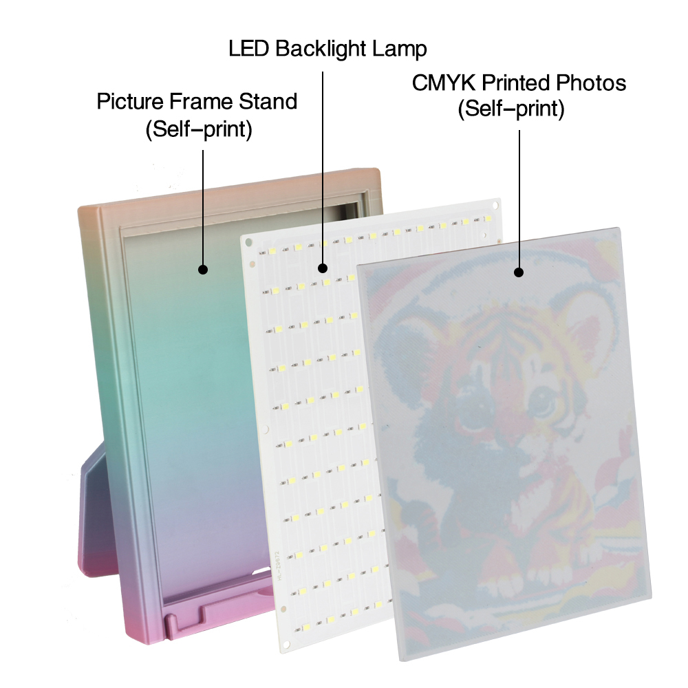 For Bambu Lab Lithophane Led P - 3D Printing Bambu Lab review and price