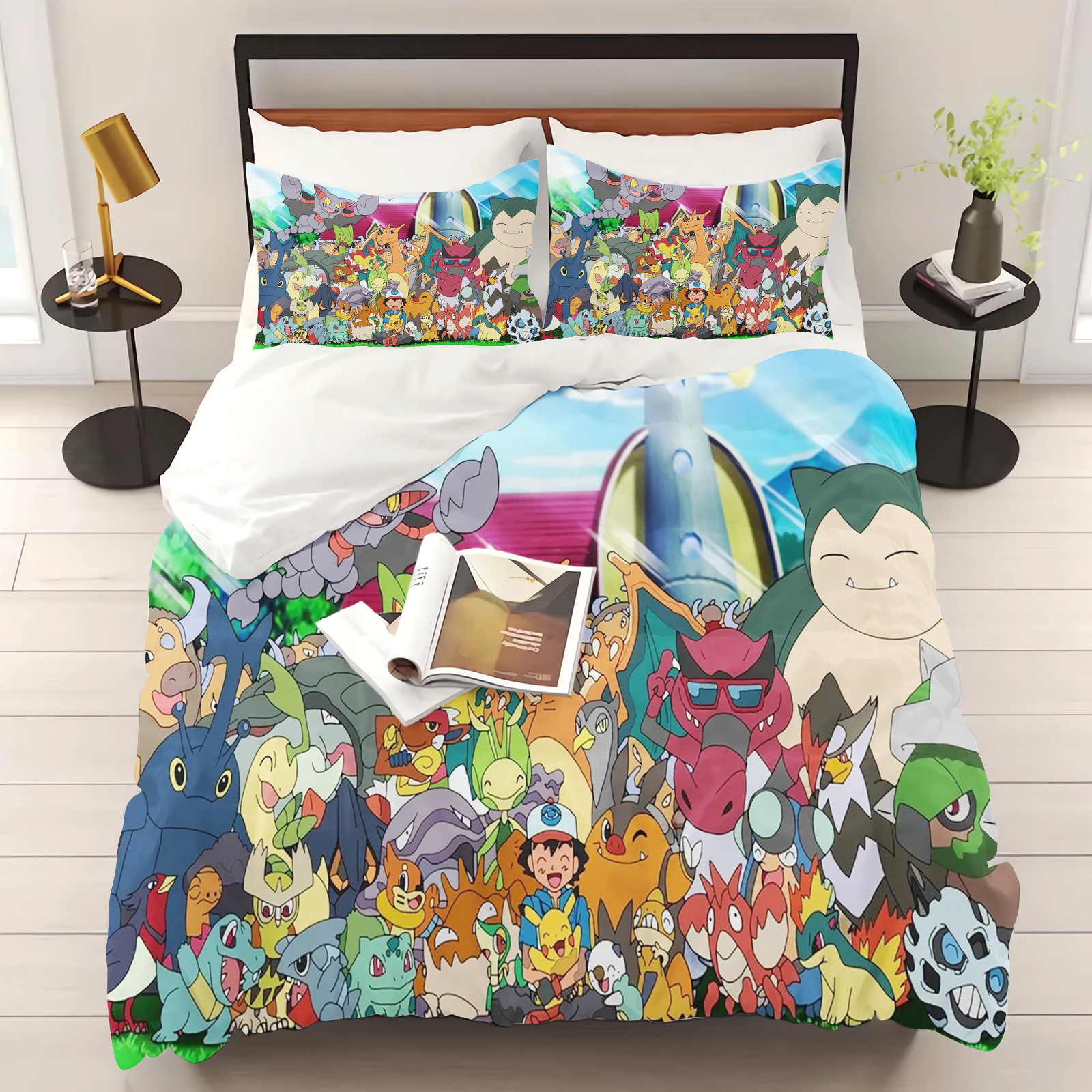 Pokemon Duvet Cover Set Comfor - 3D Printing House review and price