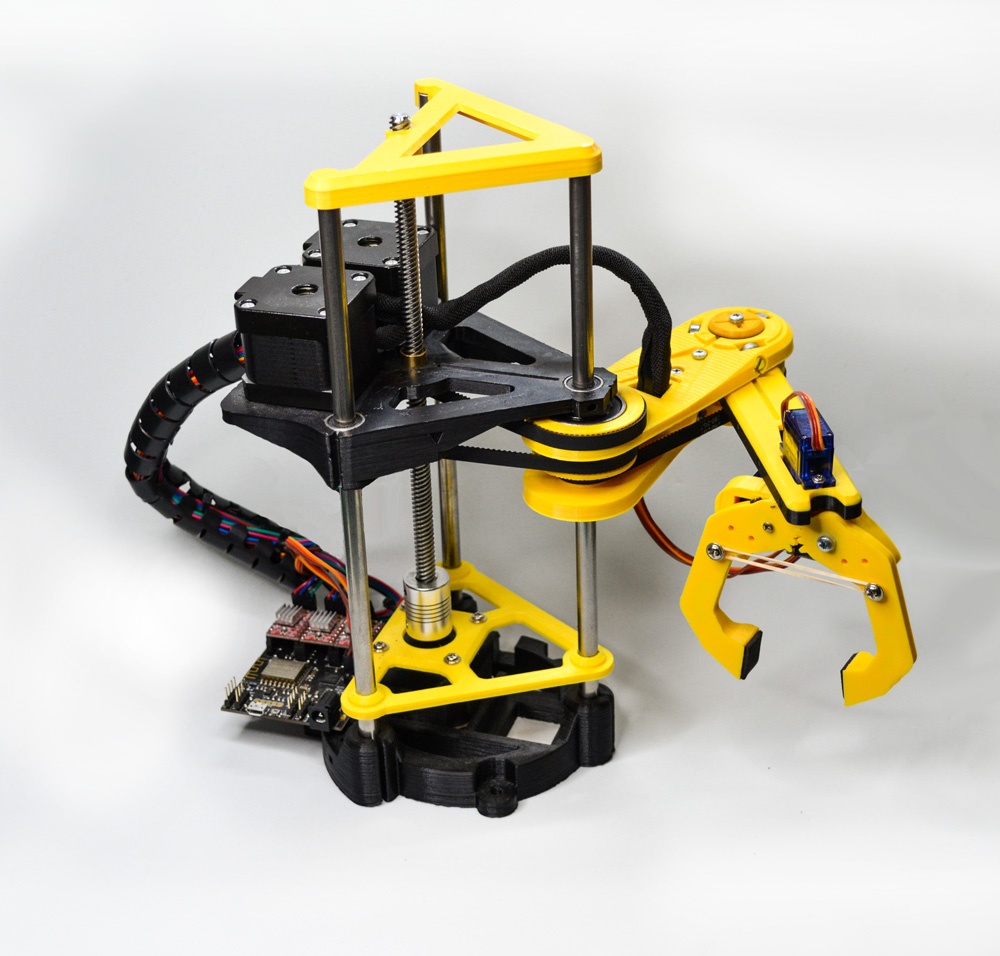 Multi Axis Scara Robot Arm 3D  - 3D Printing Robot Arm review and price