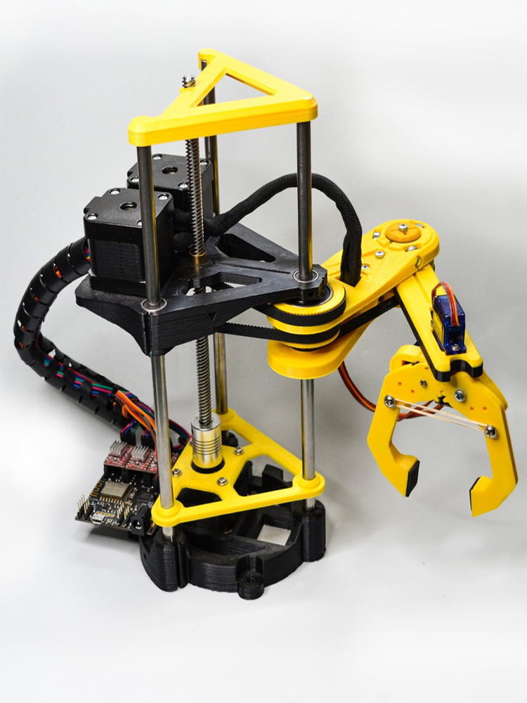 Multi Axis Scara Robot Arm 3D  - 3D Printing Robot Arm review and price