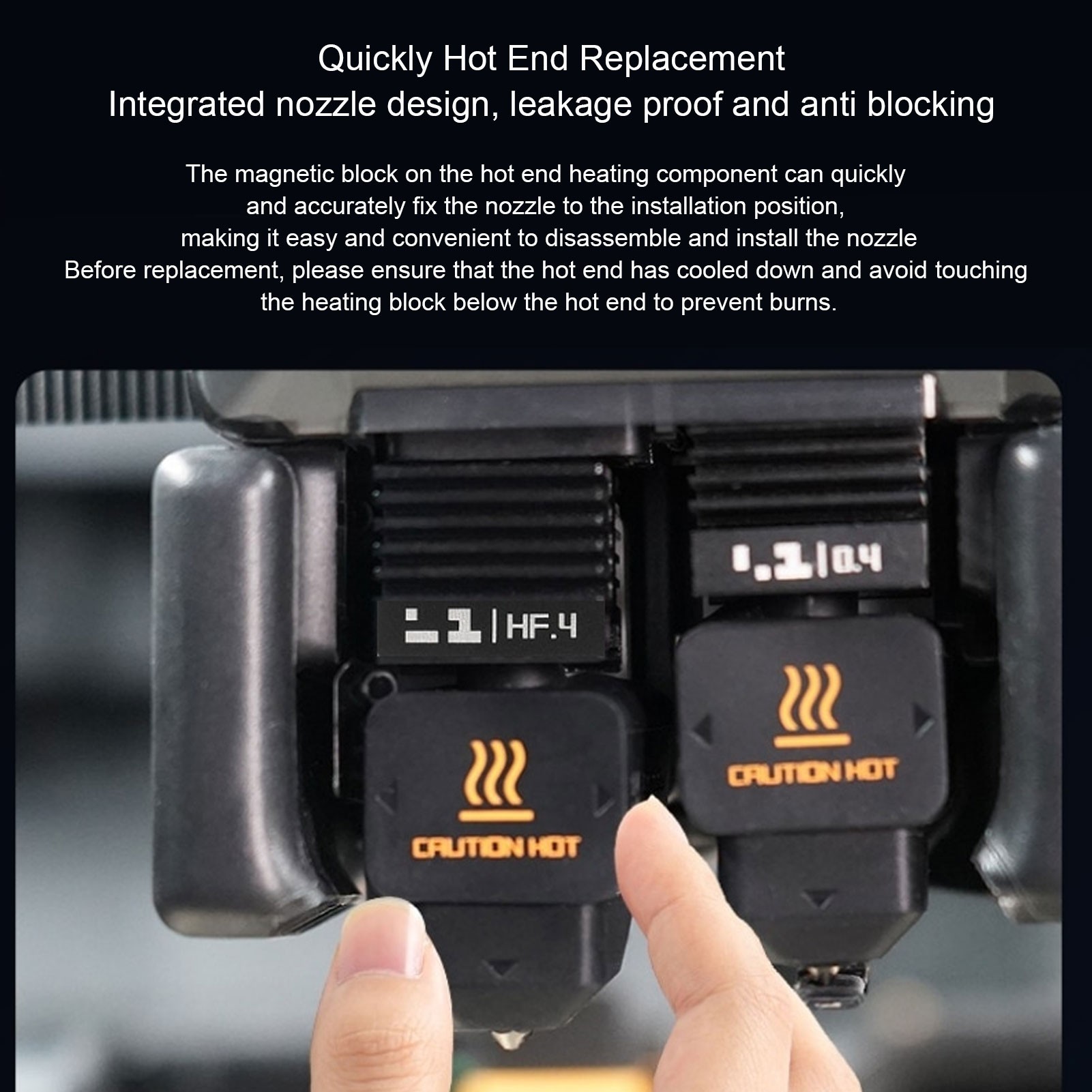 High Flow Hotend Replacement f - 3D Printing Bambu Lab review and price