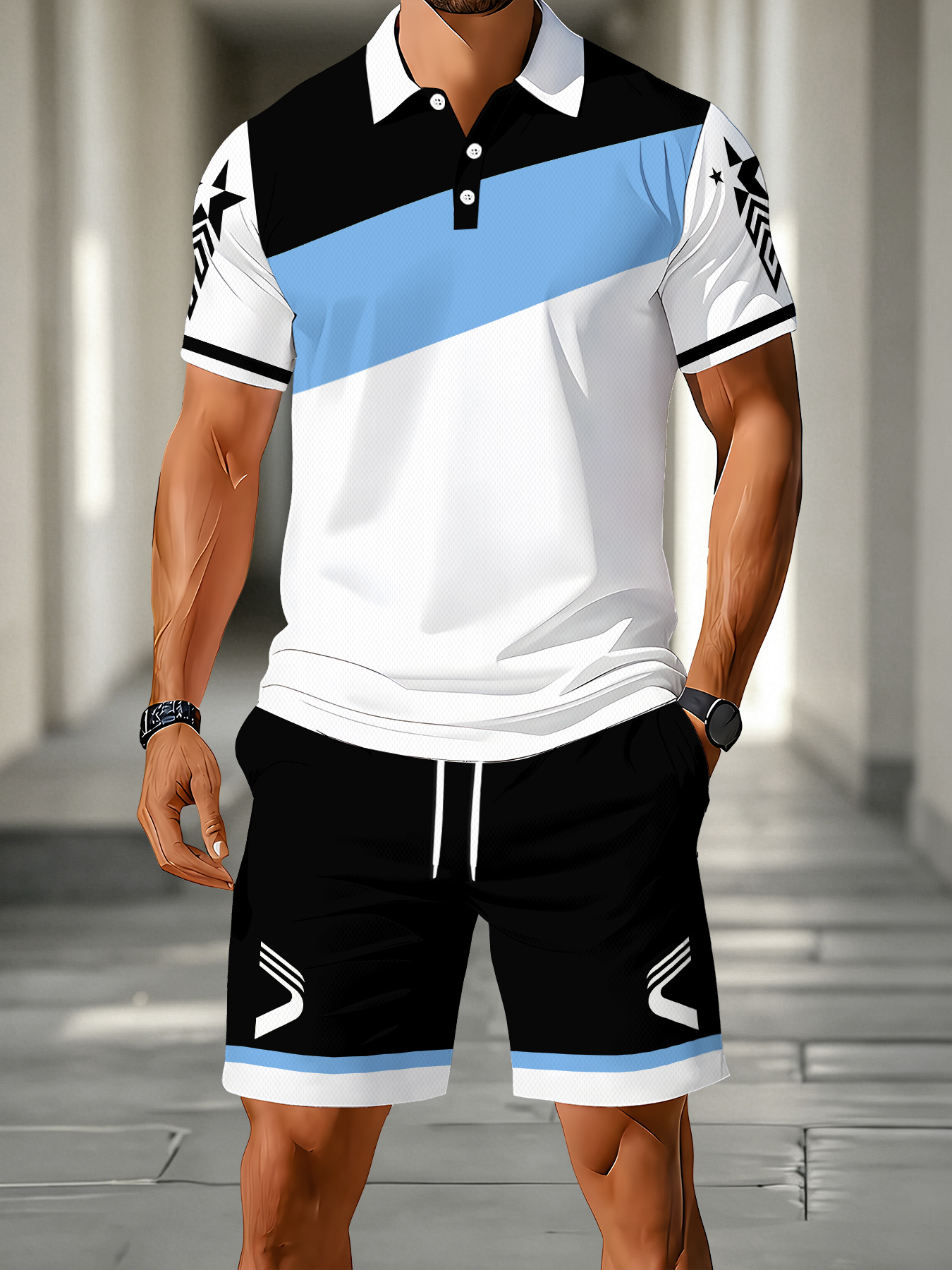 2026 Summer Men's Polo Shirt S - 3D Printing Design review and price