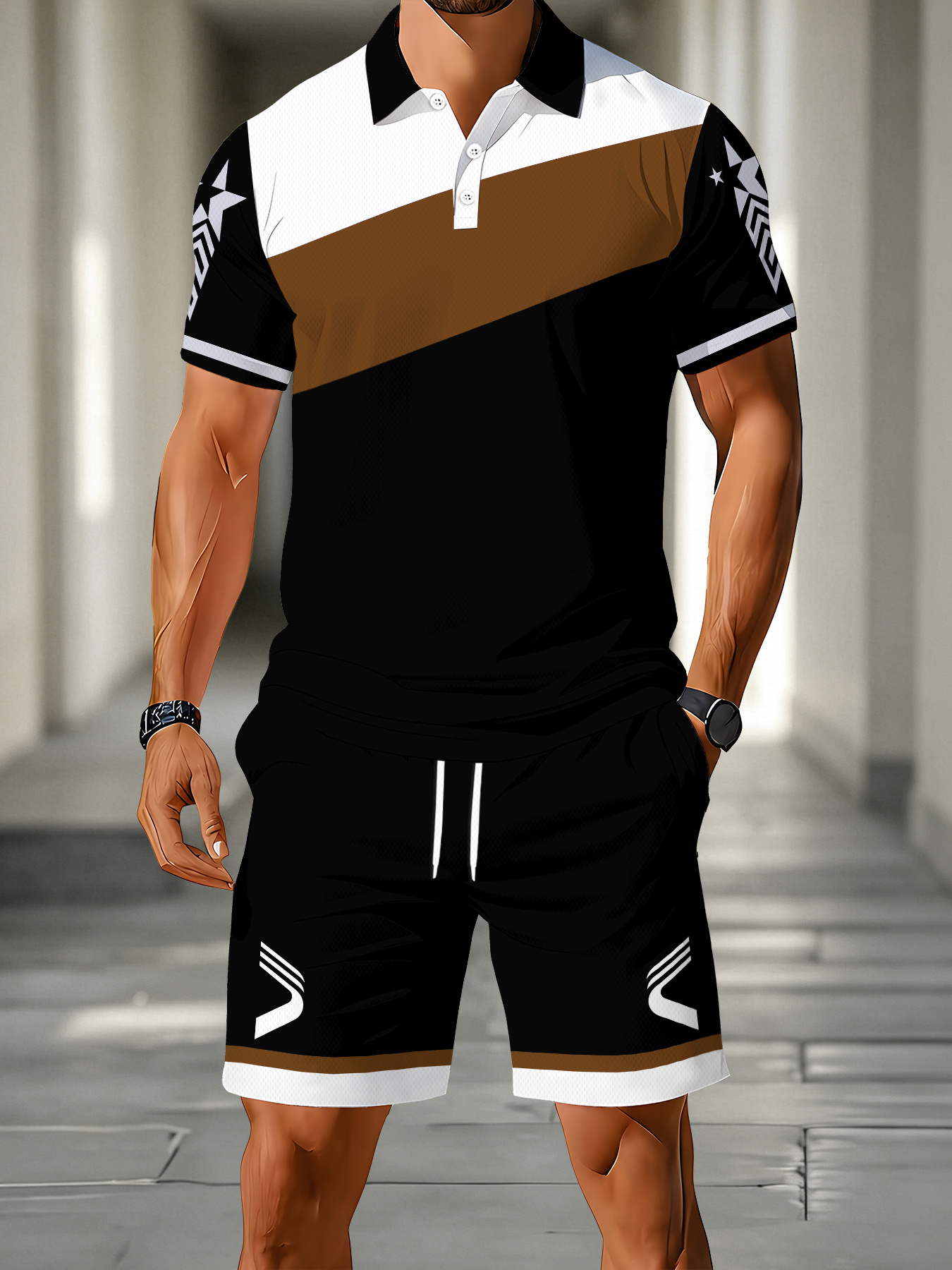 2026 Summer Men's Polo Shirt S - 3D Printing Design review and price