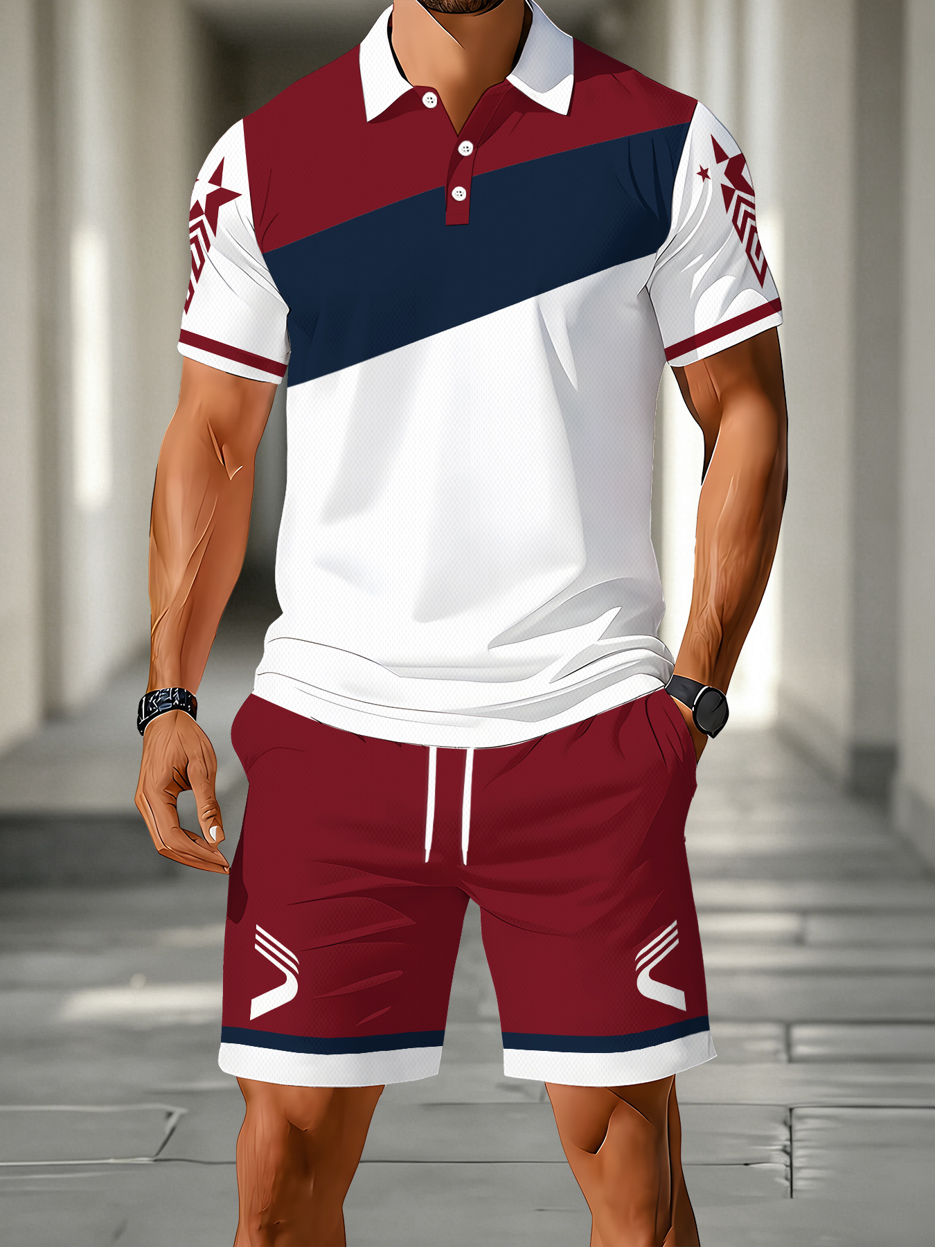2026 Summer Men's Polo Shirt S - 3D Printing Design review and price