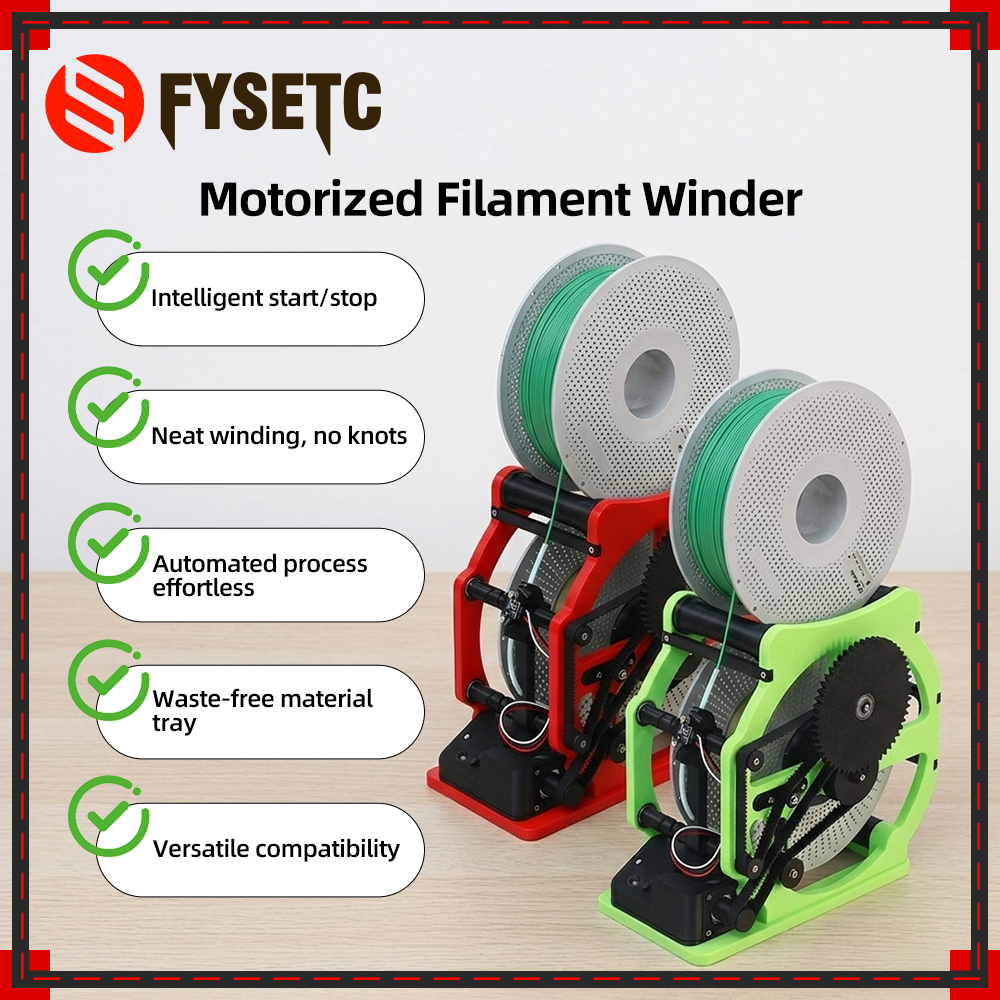 Upgraded Motorized Filament Wi - 3D Printing Xyz review and price