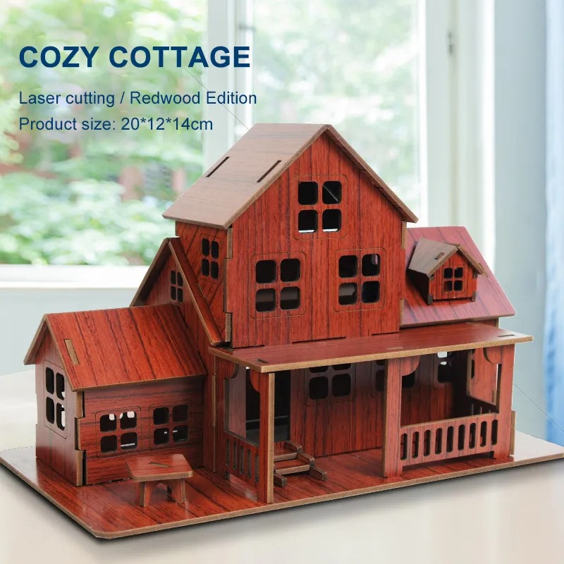 3D Wooden Puzzle Model GamesCo - 3D Printing House review and price