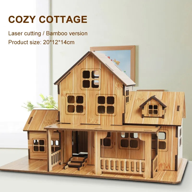 3D Wooden Puzzle Model GamesCo - 3D Printing House review and price