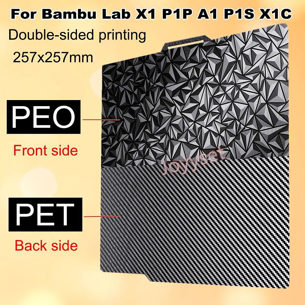 PEO PET For Bambu Lab X1 P1S P - 3D Printing Bambu Lab review and price