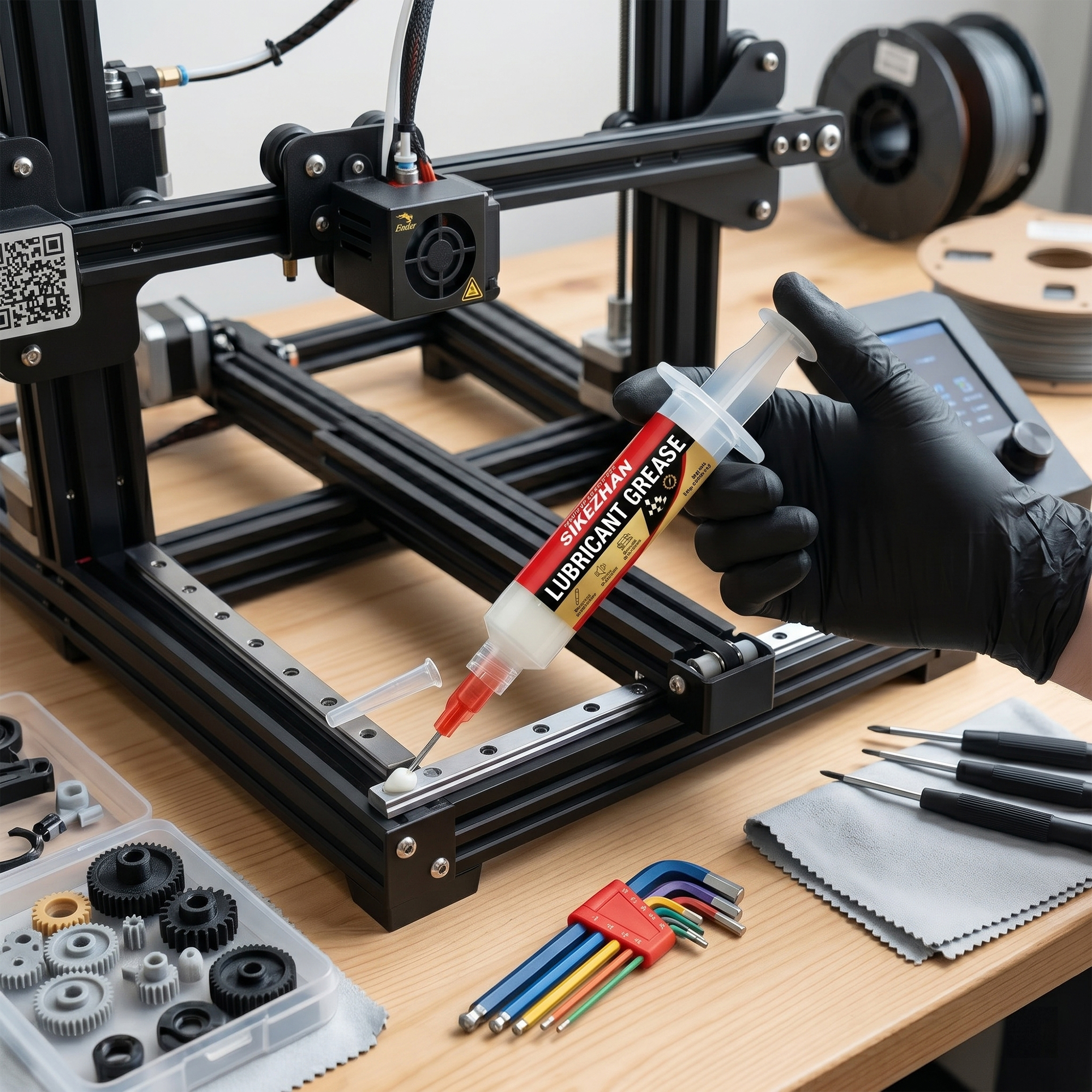 SIKEZHAN 10g 3D Printer Grease - 3D Printing Guide review and price