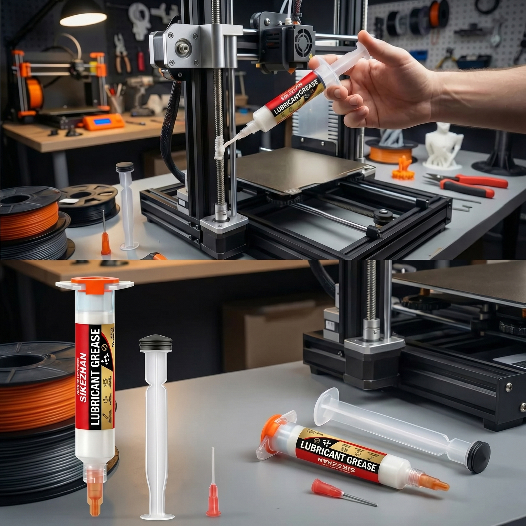 SIKEZHAN 10g 3D Printer Grease - 3D Printing Guide review and price