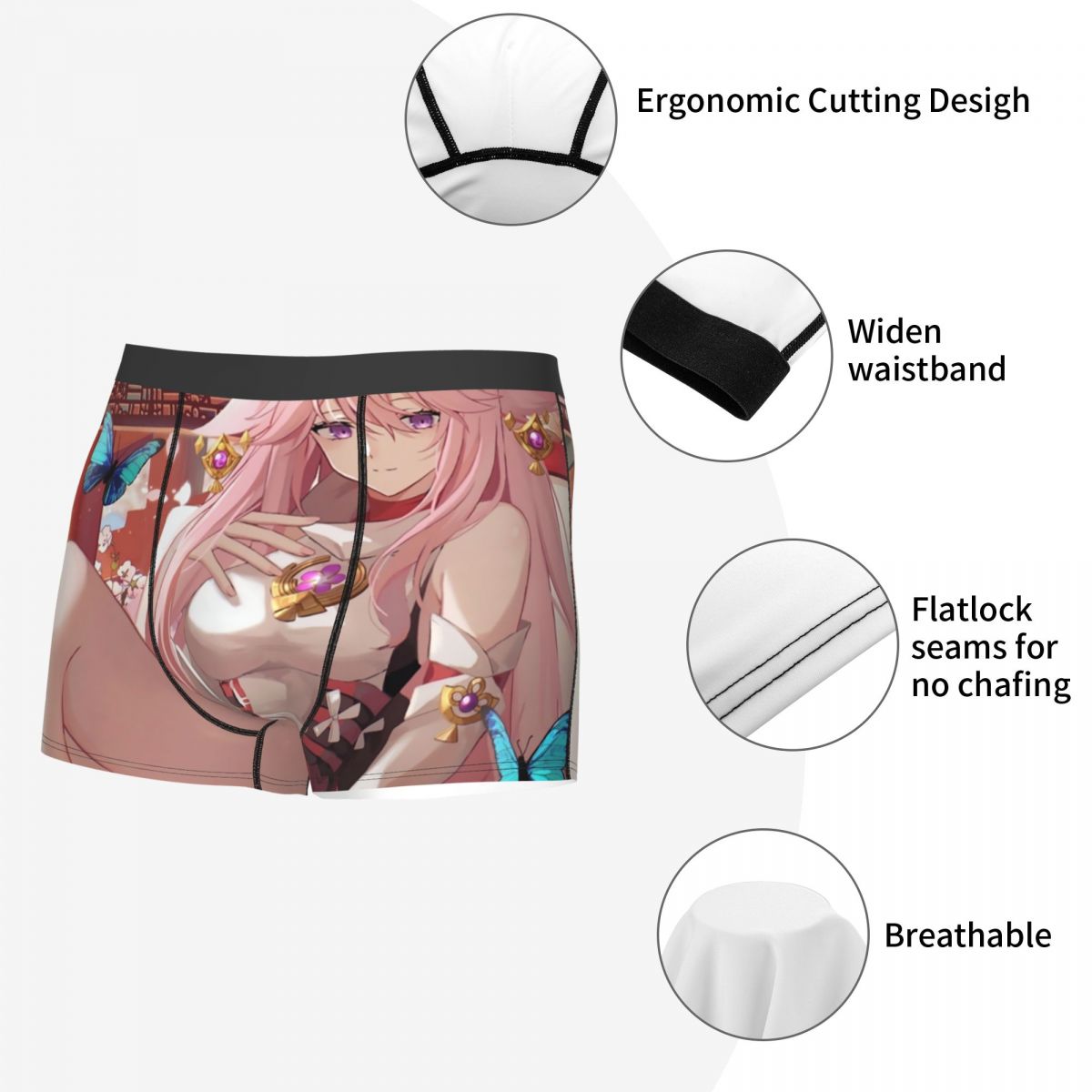 Genshin Impact Yae Miko Boxer  - 3D Printing Games Free review and price