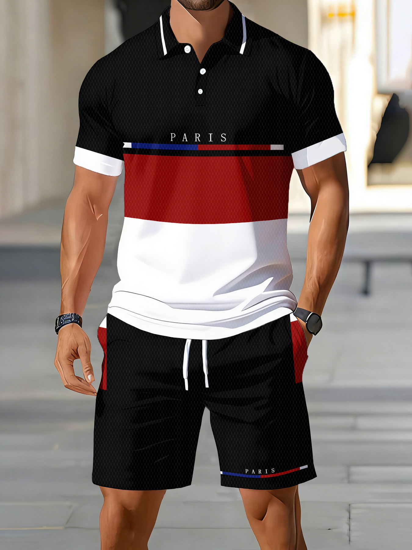 2026 Summer Men's Polo Shirt S - 3D Printing Design review and price
