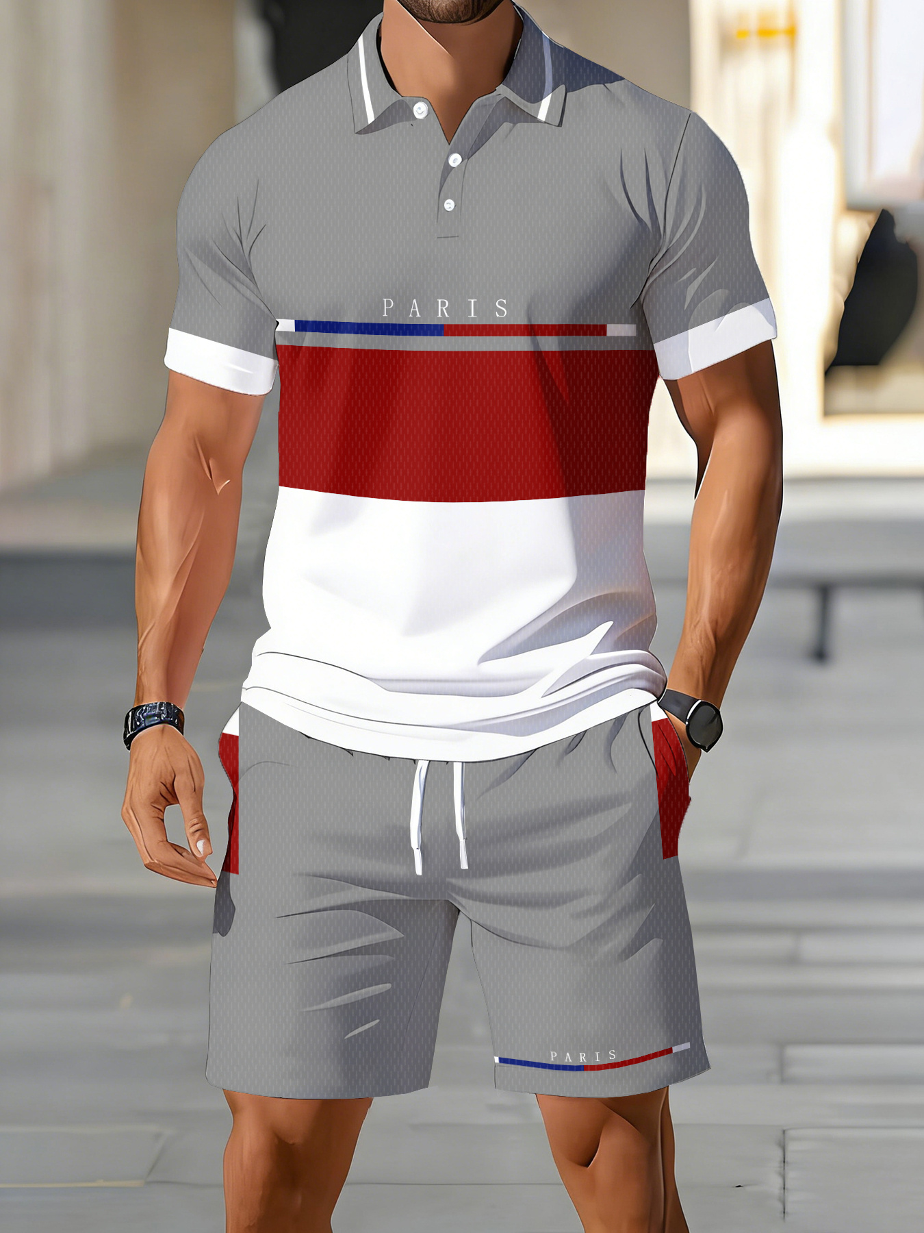 2026 Summer Men's Polo Shirt S - 3D Printing Design review and price