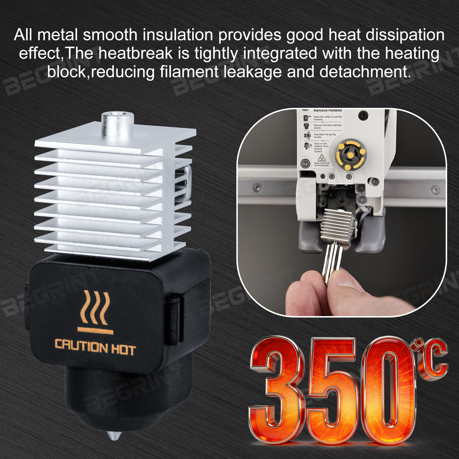 Upgraded Hotend Kit For Bamb L - 3D Printing Bambu Lab review and price