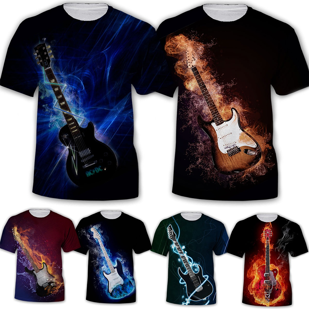 Summer fashion trend rock men' - 3D Printing Guitar review and price