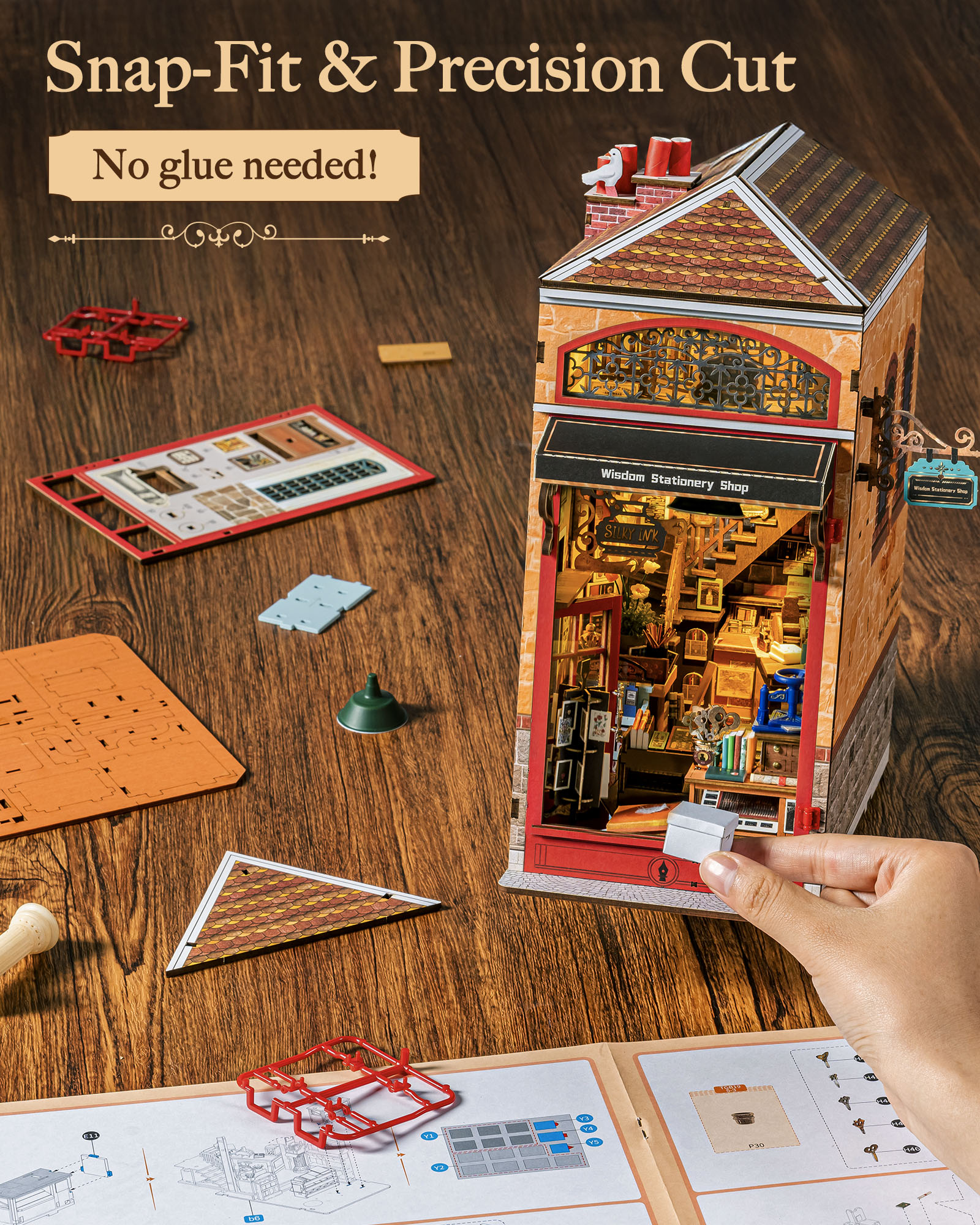 Rolife Wisdom Stationery Shop  - 3D Printing House review and price