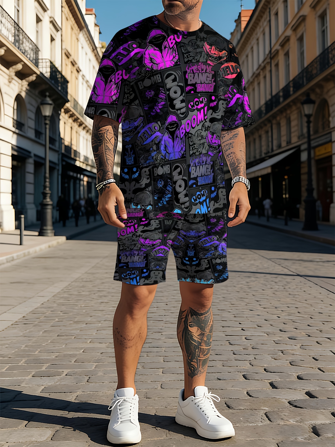 2026 Summer New Men's Short-Sl - 3D Printing Design review and price