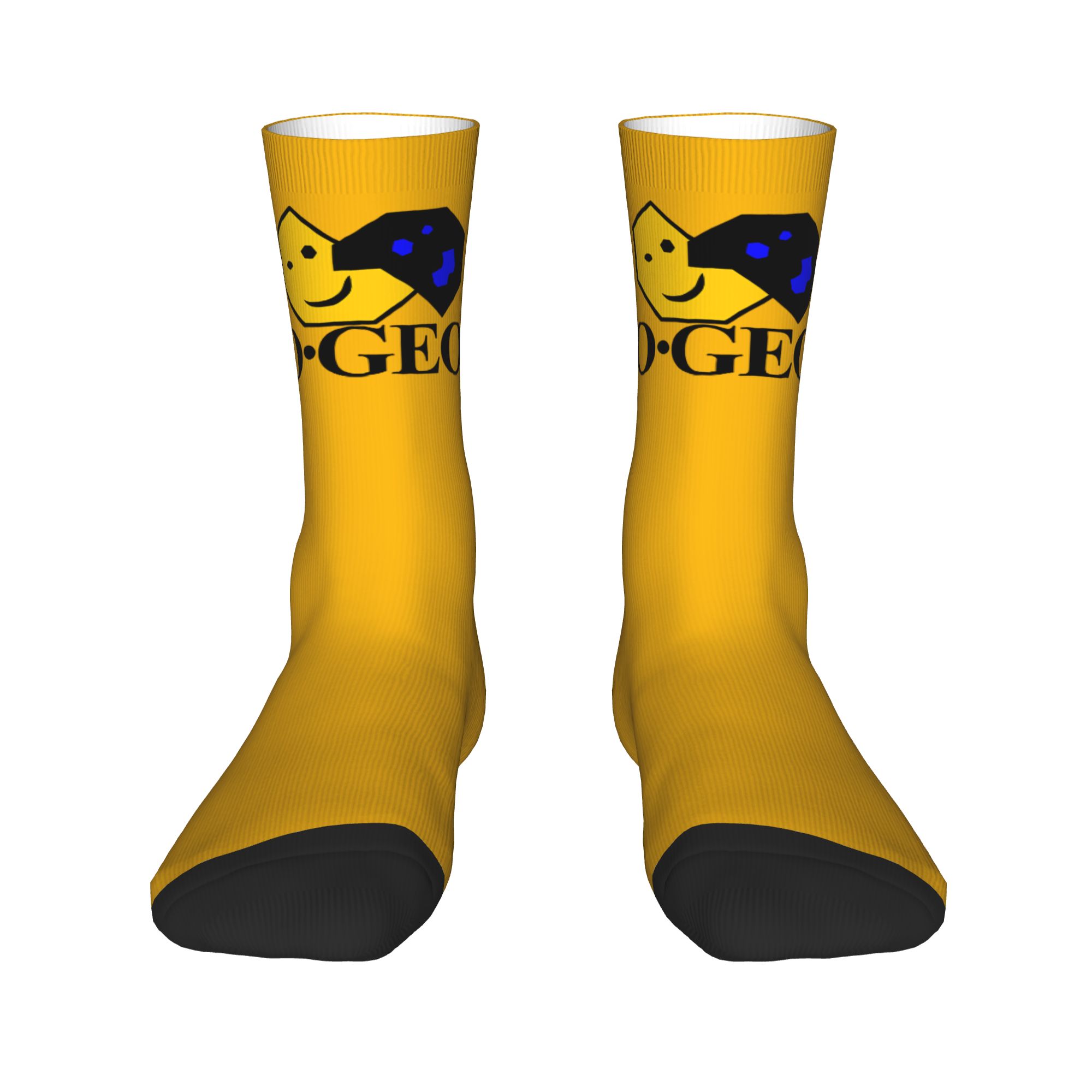 Custom Cool Neo Geo Logo Socks - 3D Printing Games Free review and price
