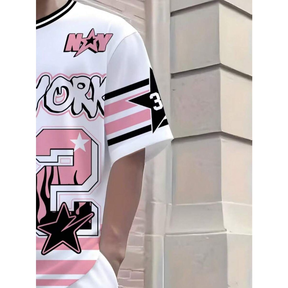 Men's Trendy Two-piece Set: T- - 3D Printing Design review and price