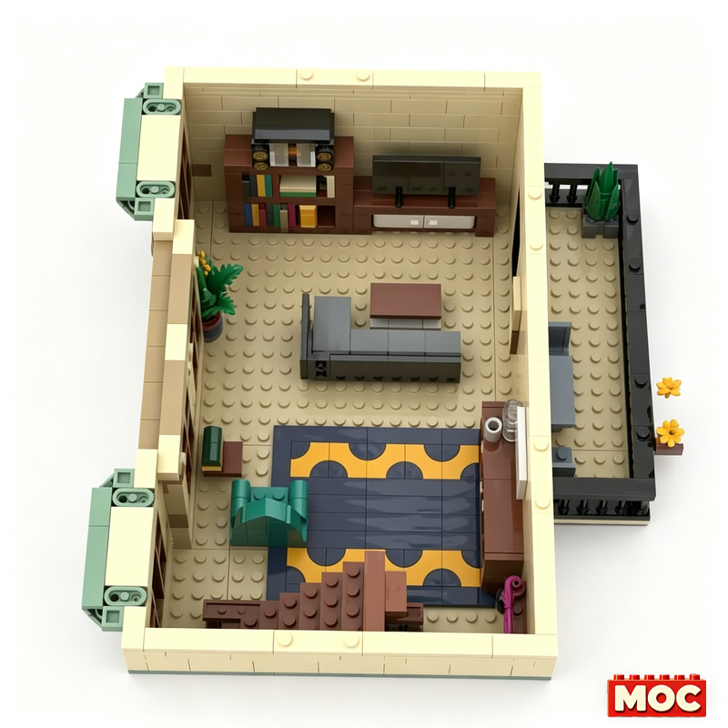 4418 Pcs Modular Town House Pr - 3D Printing House review and price