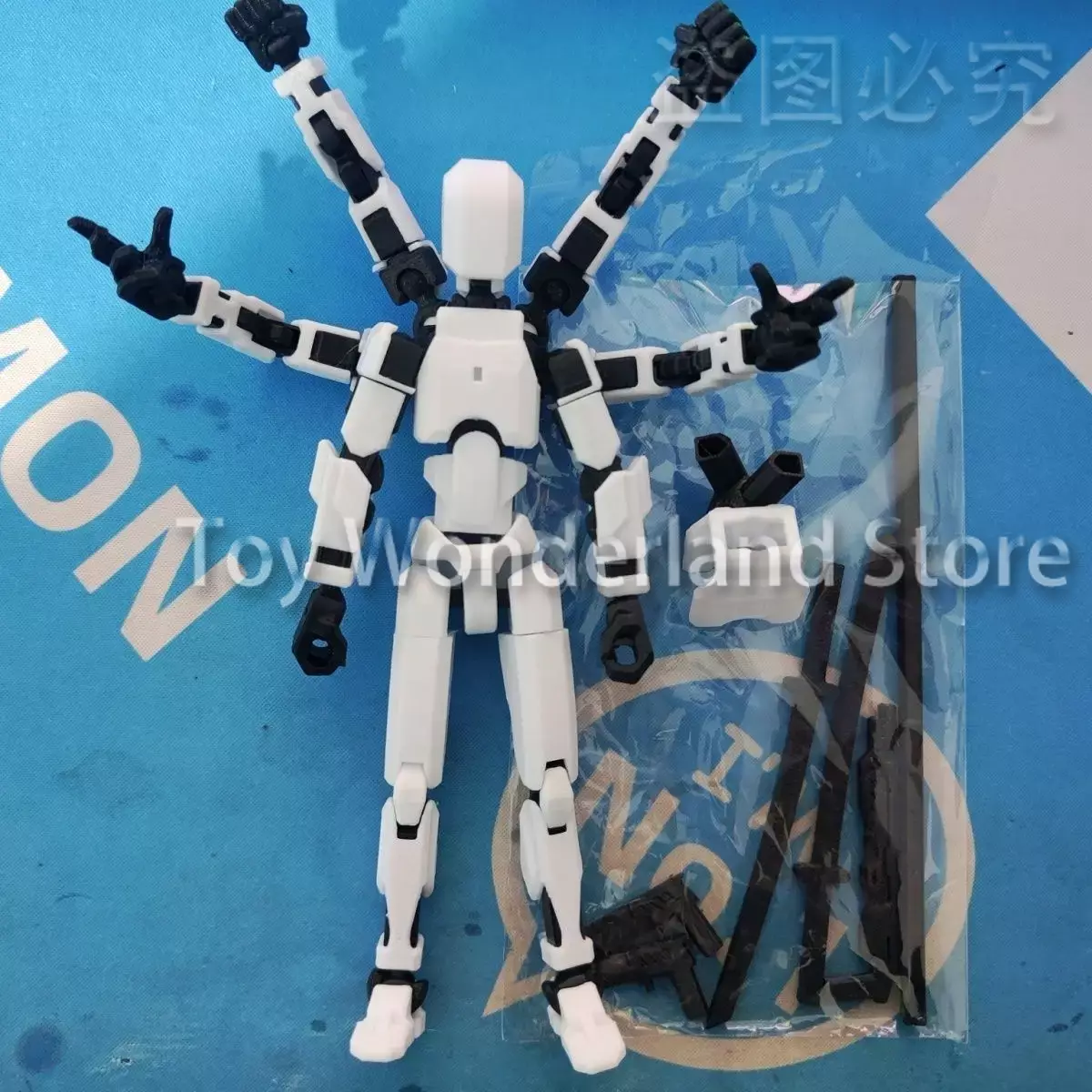 17CM Six Arms 3D Printed Manne - 3D Printing Robot Arm review and price