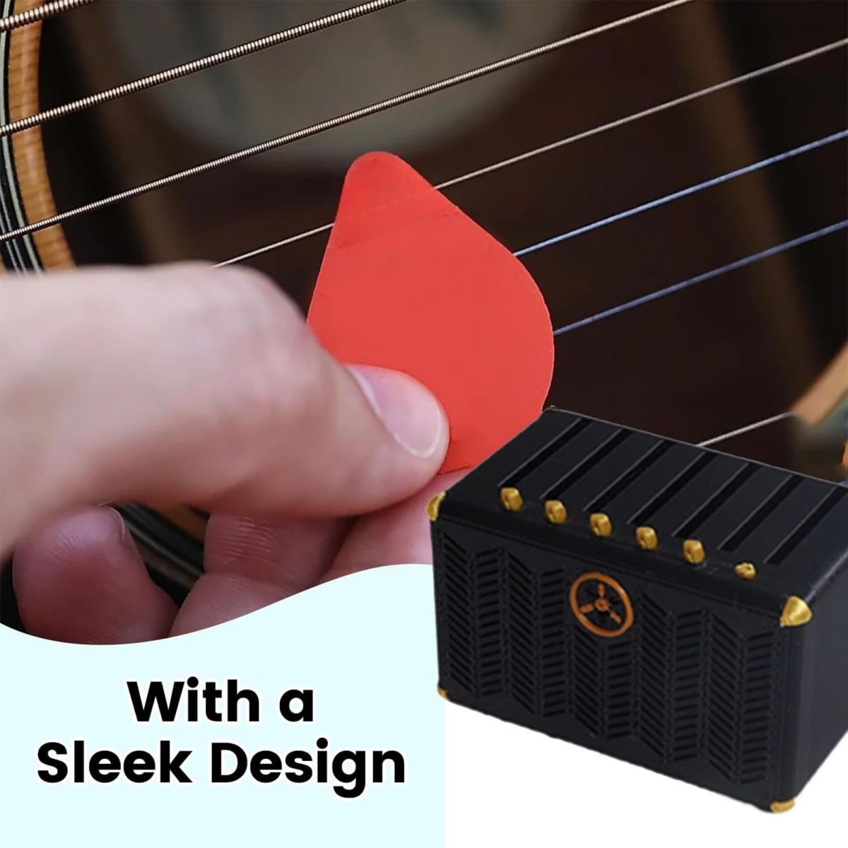 Guitar Pick Holder, 3D Printed - 3D Printing Guitar review and price