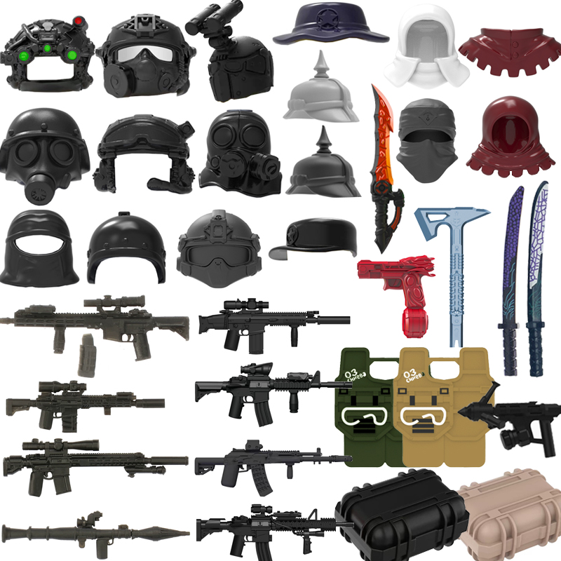 Military Figure Accessory Buil - 3D Printing Lego Bricks review and price