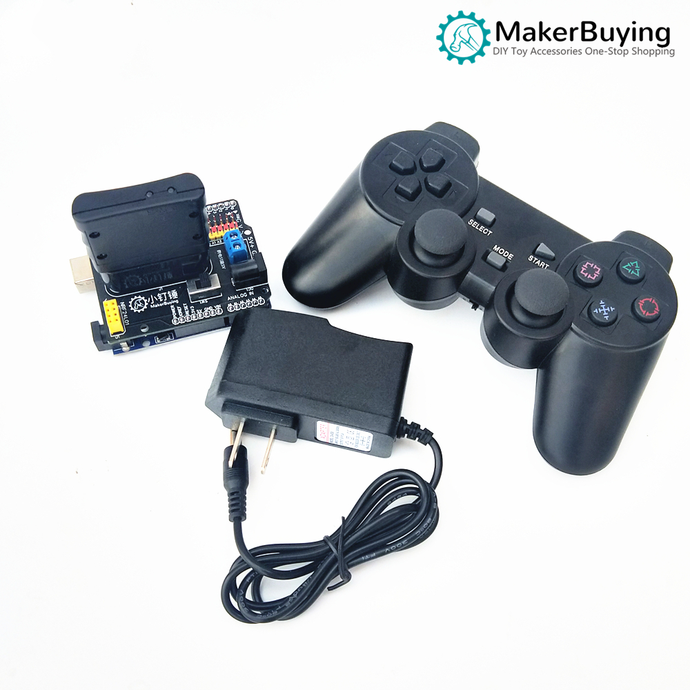 PS2 remote control four degree - 3D Printing Robot Arm review and price
