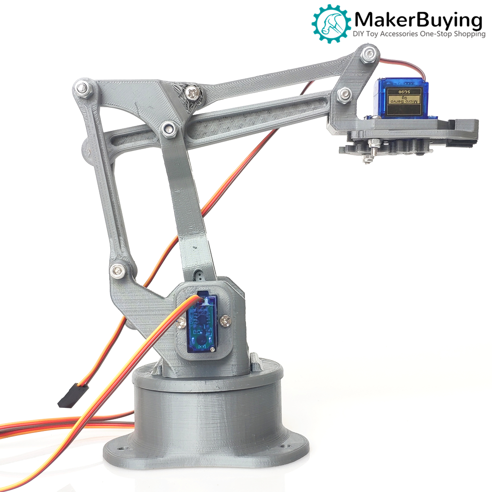 PS2 remote control four degree - 3D Printing Robot Arm review and price