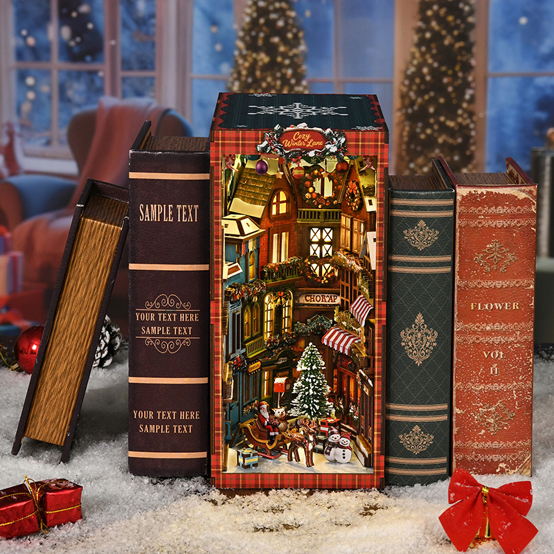 NEW DIY Book Nook Wooden Minia - 3D Printing House review and price