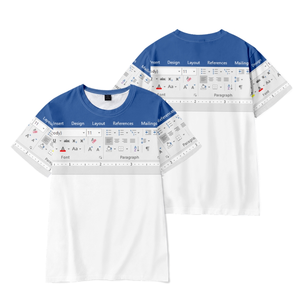 Excel 3D Fashion Men's T-shirt - 3D Printing Design Software review and price