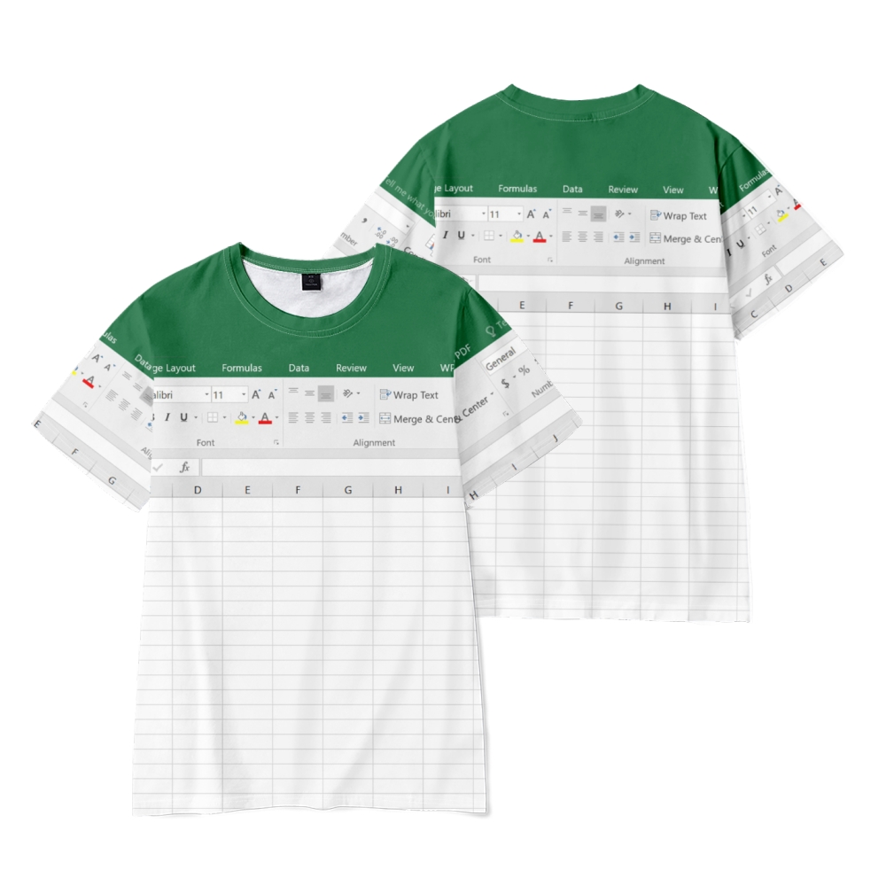 Excel 3D Fashion Men's T-shirt - 3D Printing Design Software review and price