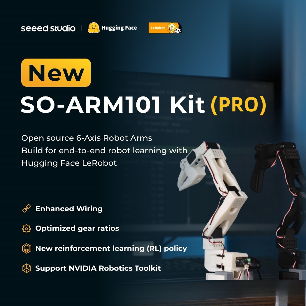 SO-ARM101 Kit Pro Low-Cost AI  - 3D Printing Robot Arm review and price